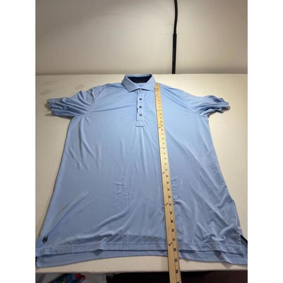 Greyson Golf Cayuse Golf Polo Light Blue Size Large - Picture 6 of 6